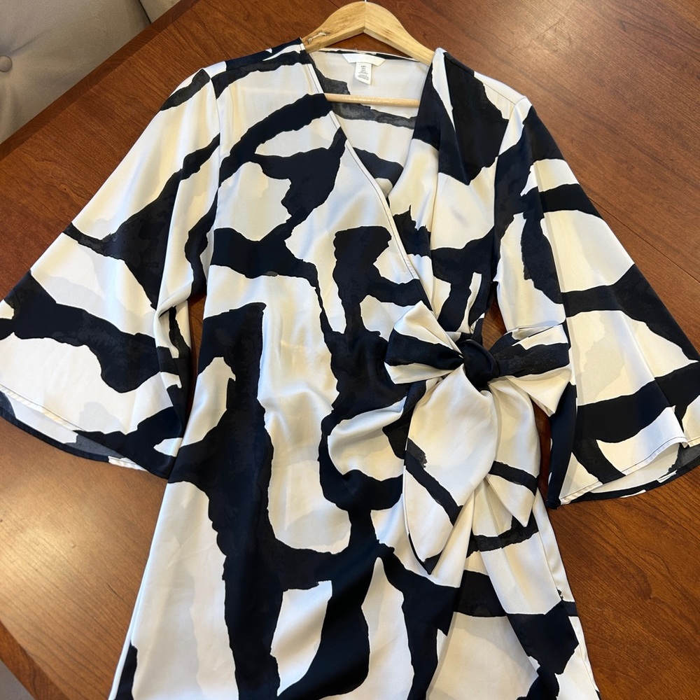 H&M Silky Mimi Wrap Dress
